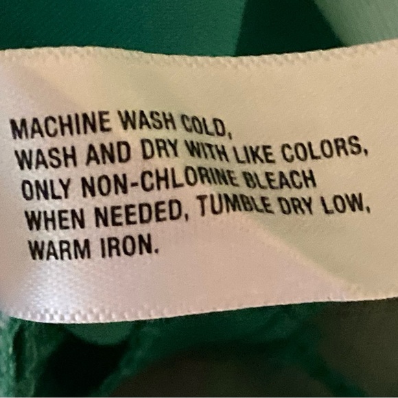 GAP Green Striped Pleated Skirt - Picture 8 of 9